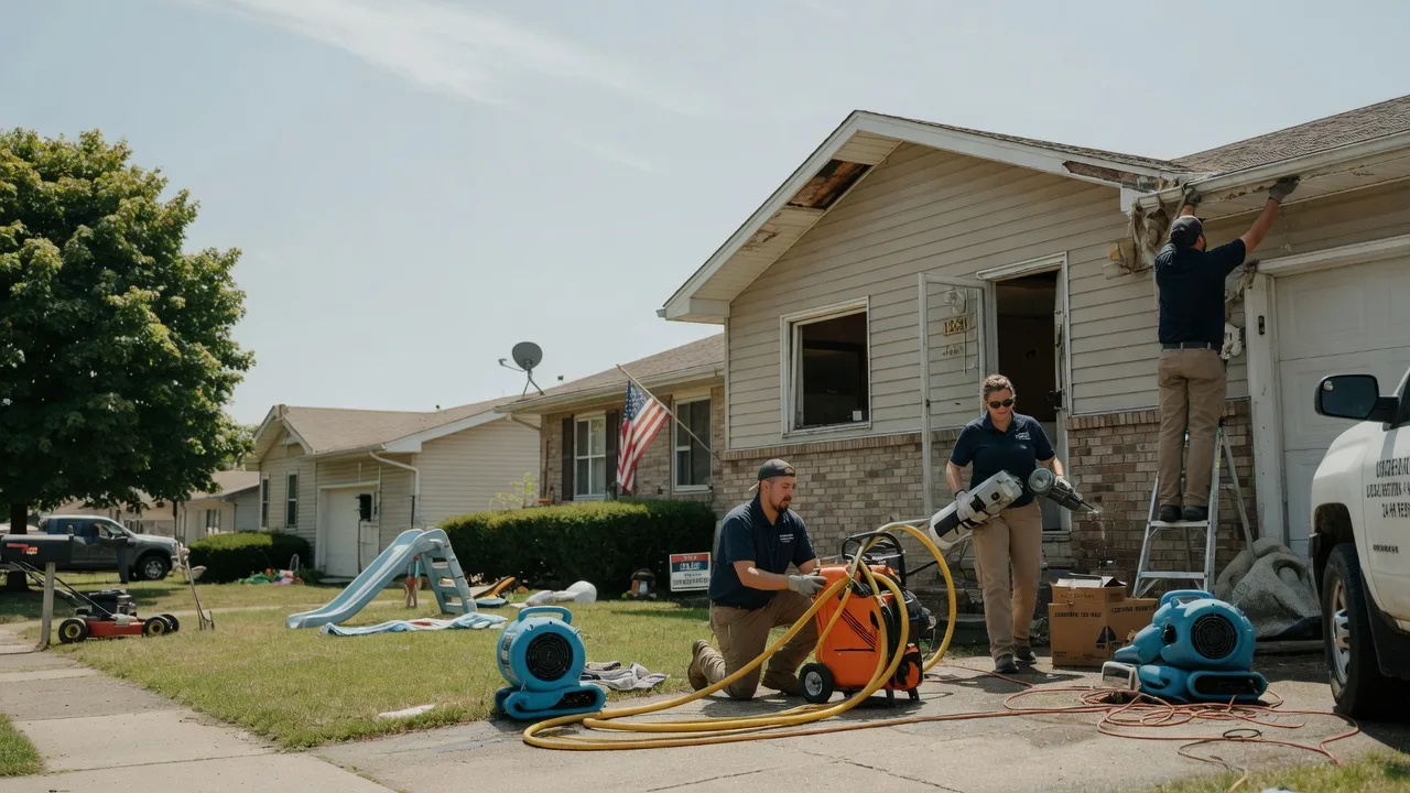 Water Damage Restoration in Kaneville, IL near me